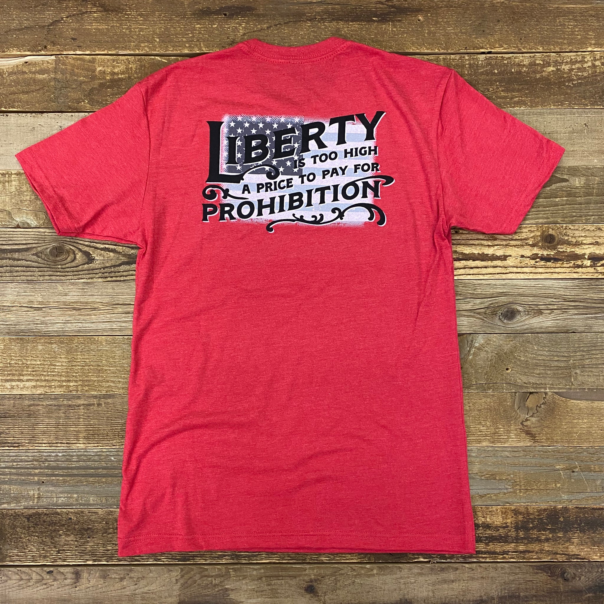 The Liberty Tee - Vintage Red