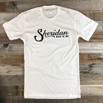 Men's Sheridan Beer Tee - White