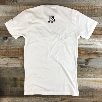 Men's Sheridan Beer Tee - White