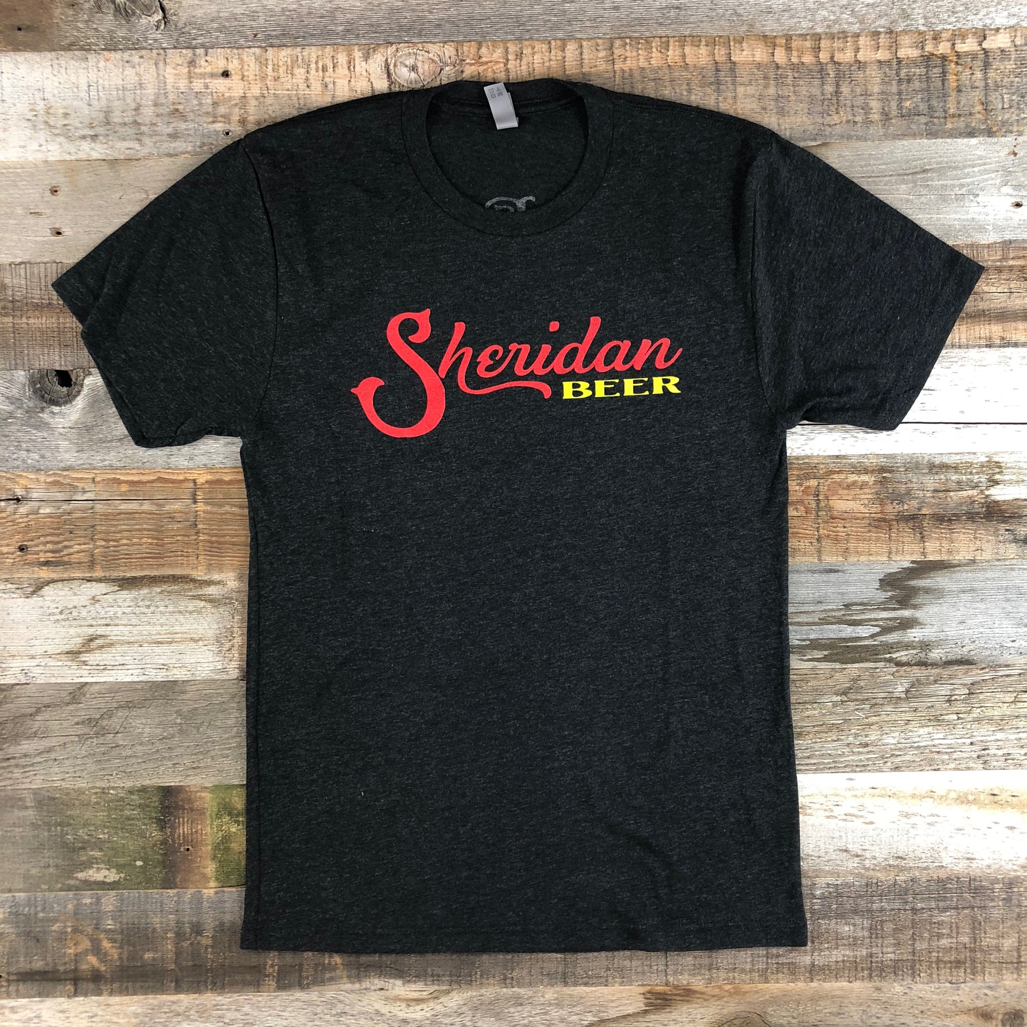 Men's Sheridan Beer Tee - Vintage Black/Red
