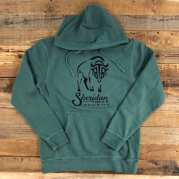 Black Tooth Brewery Collaboration Hoodie - Alpine Green