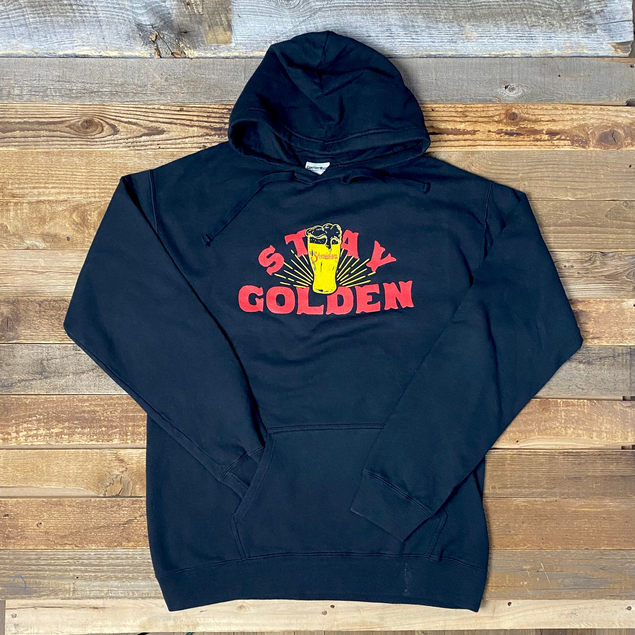 Stay Golden Hoodie - Black
