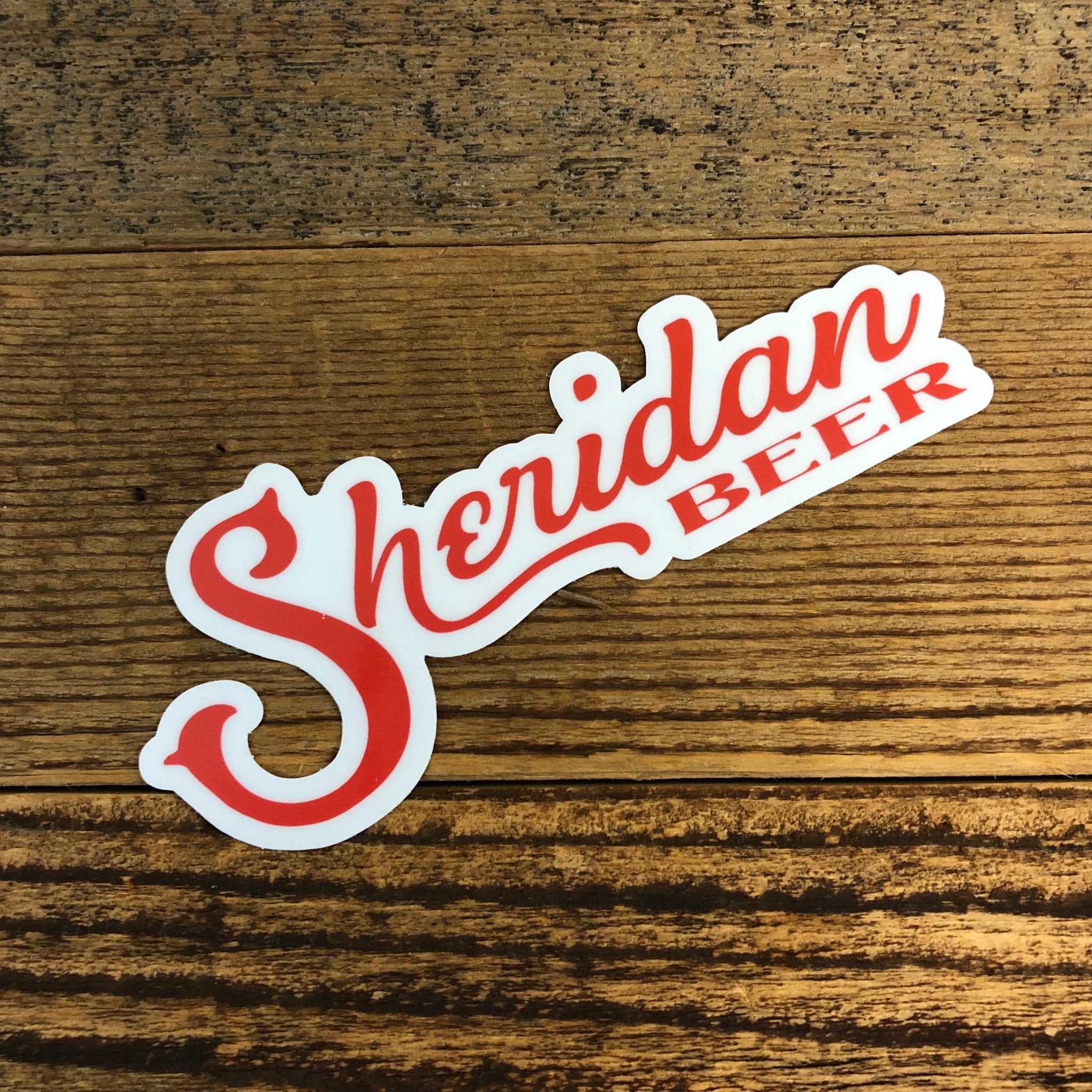 Sheridan Beer Logo Sticker